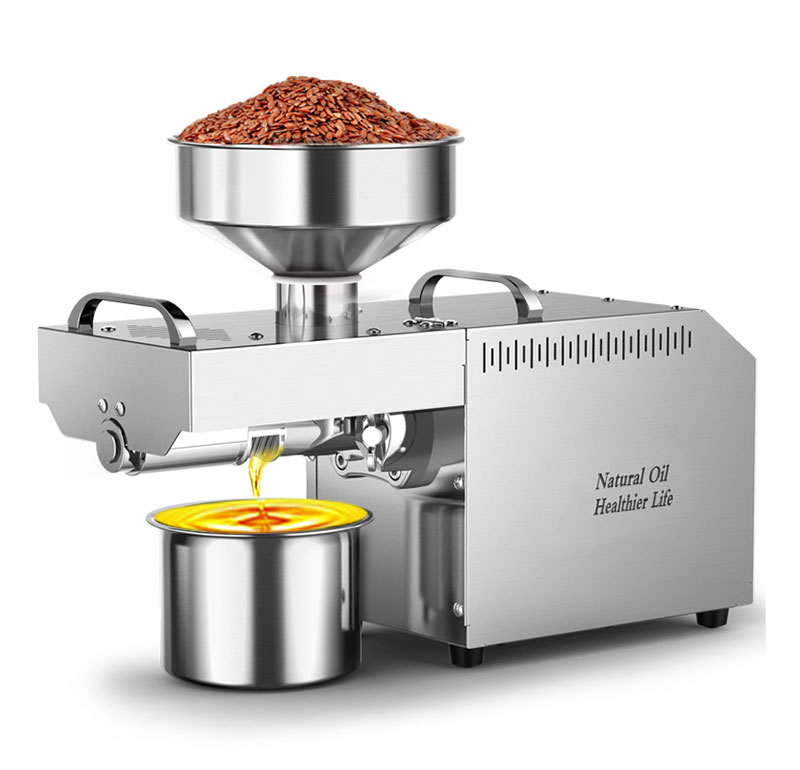 Vegetable oil press machine