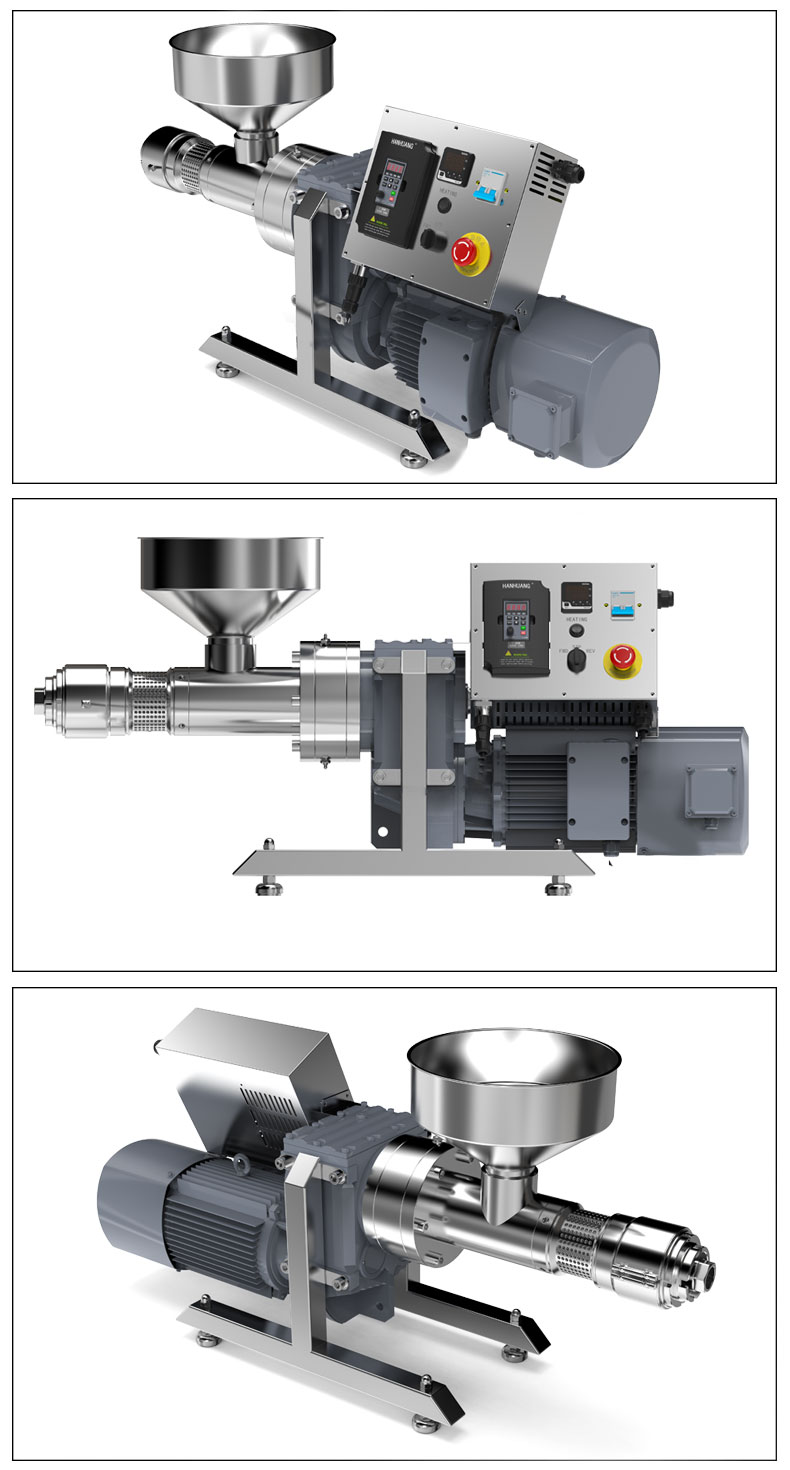 SC30 cold press oil machine multi-angle product views